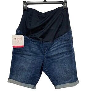 NWT‎ Isabel Maternity | Crossover Panel Bermuda Shorts